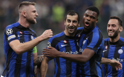 Ottavi di Cenpion Lig : Int 4 Vic 0